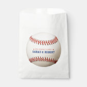 Honkbal Softbal Sport De Perfecte Vangst Bruiloft Bedankzakje (Voorkant)