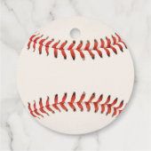 Honkbal Softbal Sport Gelukkig Verjaardagsfeest Bedankjes Labels (Achterkant)