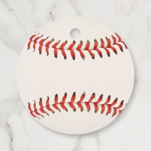 Honkbal Softbal Sport Gelukkig Verjaardagsfeest Bedankjes Labels (Achterkant)