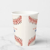 Honkbal Softbal Sport Gelukkig Verjaardagsfeest Papieren Bekers (Rechts)