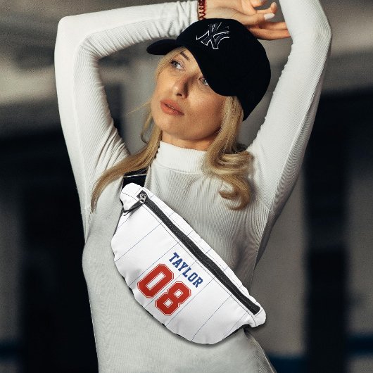 Honkbal Softbal Sport Pinstripe Heuptasje