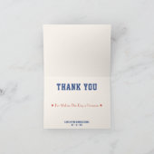 Honkbal Softbal Sport Verjaardagsfeest Bruiloft Bedankkaart (Binnen)