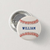 Honkbal Softbal Sportnaam Ronde Button 3,2 Cm (Voorkant /achterkant)