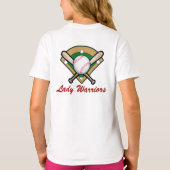 Honkbal - Softbal - Zie omgekeerd T-shirt (Achterkant)