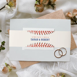 Honkbal Softball De perfecte vangst Sport Bruiloft Uitnodigingen Wikkel