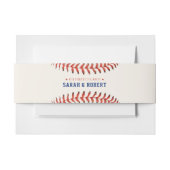 Honkbal Softball De perfecte vangst Sport Bruiloft Uitnodigingen Wikkel (Voorkant Voorbeeld)