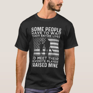 Honkbal Sommige mensen moeten wachten om hun favor T-shirt