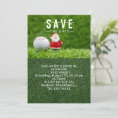 Honkbal sparen de datum van Kerstmis Kaart (Staand voorkant)