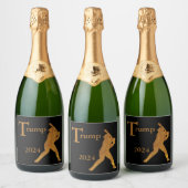 Honkbal Sparkling Wijnetiket (Flessen)