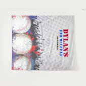 HONKBAL Spat Bar Mitswa Foto gelegenheid Achtergro Wandkleed (Voorkant (horizontaal))