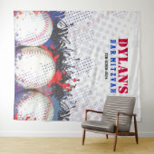 HONKBAL Spatader Bar Mitswa Foto gelegenheid Achte Wandkleed (In Situ (horizontaal))