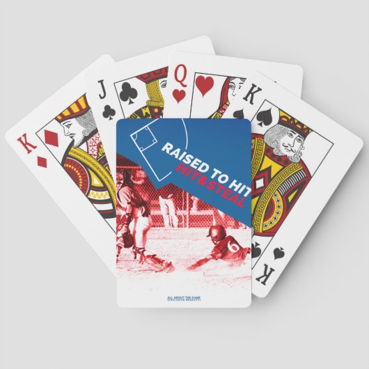 Honkbal Speelkaarten Gift (Achterkant)