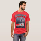 Honkbal Spel Dag jongen T-shirt (Voorkant volledig)