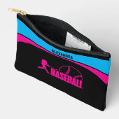 Honkbal Speler, Baseball Meisje Verjaardag Gift Etui (Open)
