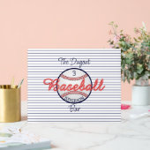 Honkbal Sport Bar Acryl teken Bord (Huwelijk)