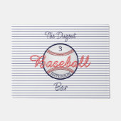 Honkbal Sport Bar Deurmat (Voorkant)