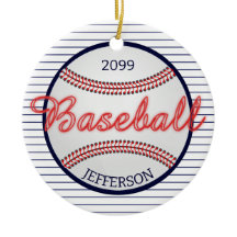 Honkbal Sport Bar Kerst Ornament