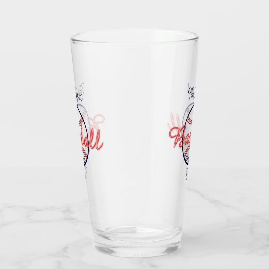 Honkbal Sport Bier Soda Glas Drinkware (Rechts)
