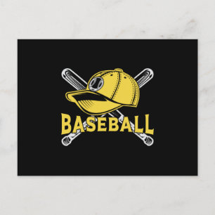 Honkbal Sport Catcher Pitcher Bat Grappig Gift Briefkaart