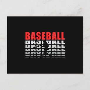 Honkbal Sport Catcher Pitcher Bat Grappig Gift Briefkaart