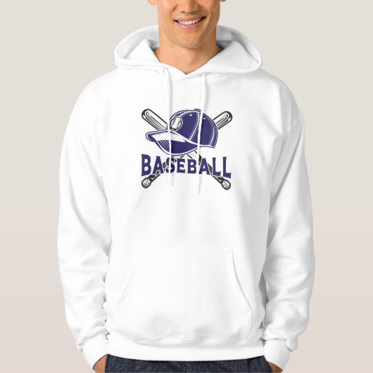 Honkbal Sport Catcher Pitcher Grappig geschenk ide Hoodie (Voorkant)