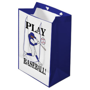 Honkbal Sport Coach speler Verjaardag Medium Cadeauzakje