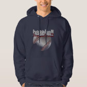 Honkbal Sport en Graphics Hoodie (Voorkant)