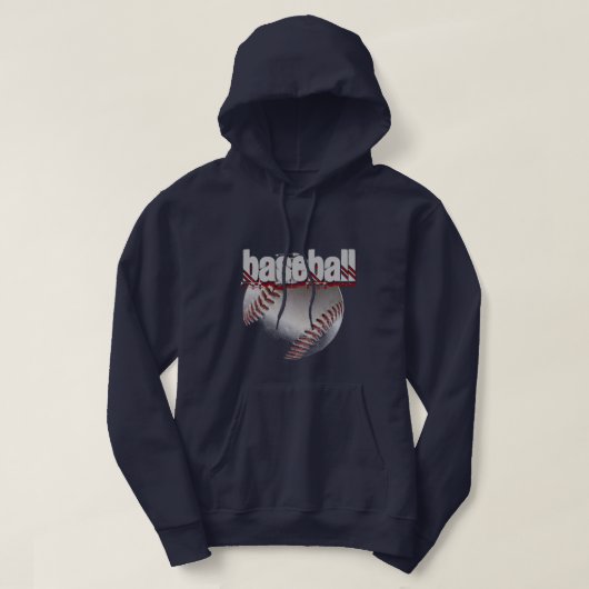 Honkbal Sport en Graphics Hoodie (Design voorkant)