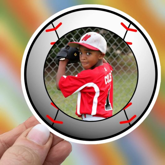 Honkbal Sport Foto Sticker