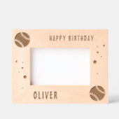 Honkbal Sport Gelukkige Verjaardag Gegraveerde Lijstjes (Voorkant)