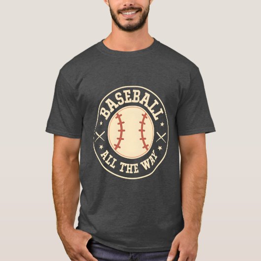 Honkbal sport jongen t-shirt (Voorkant)