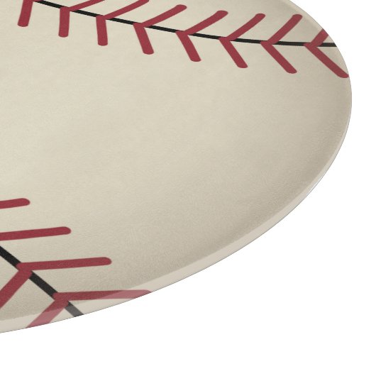 Honkbal Sport Keuken Snijplank Gift (Hoek)