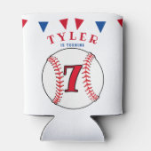 Honkbal Sport Kids Verjaardagsfeest Blikjeskoeler (Achterkant)