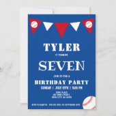 Honkbal Sport Kinder Jongen Verjaardag Kaart (Voorkant)