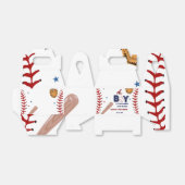 Honkbal Sport Little Slugger Boy Baby shower Bedankdoosjes (Uitgevouwen)