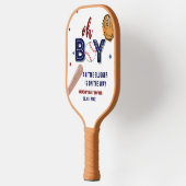 Honkbal Sport Little Slugger Boy Baby shower Pickleball Paddle (Links)