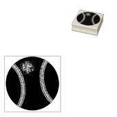 Honkbal Sport Rubber Art Stamp Rubberstempel (Gestempeld)