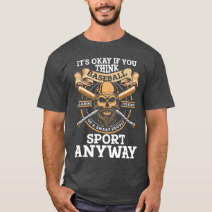 Honkbal Sport Sportman Usa meisje T-shirt