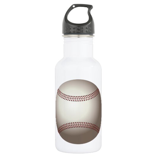 Honkbal Sport Team Game Coach Familie Vriend Plezi Waterfles (Voorkant)