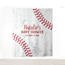 Honkbal sport thema baby shower achtergronden