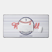 Honkbal Sport Thema Bureaumatten & Pads (Keyboard & Muis)