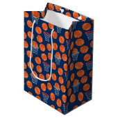 Honkbal sporten Patroon Medium Cadeauzakje (Voorkant Gekanteld)