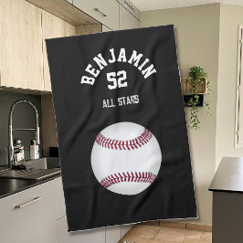 Honkbal sportshanddoek, coach badhanddoek theedoek