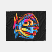 Honkbal Spullen Zes Zeven 67 Ijs Drip 6 7 Bas Fleece Deken (Voorkant (Horizontaal))