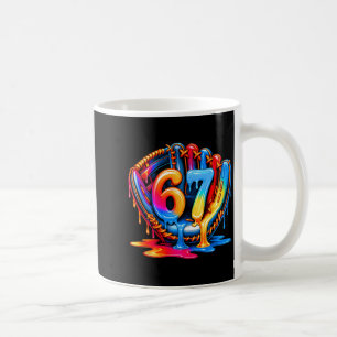 Honkbal Spullen Zes Zeven 67 Ijs Drip 6 7 Bas Koffiemok