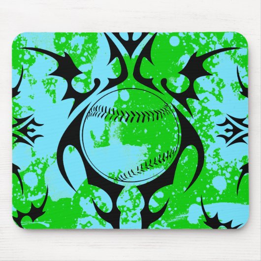 honkbal, stam. muismat (Voorkant)