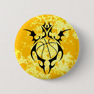 honkbal, stam. ronde button 5,7 cm