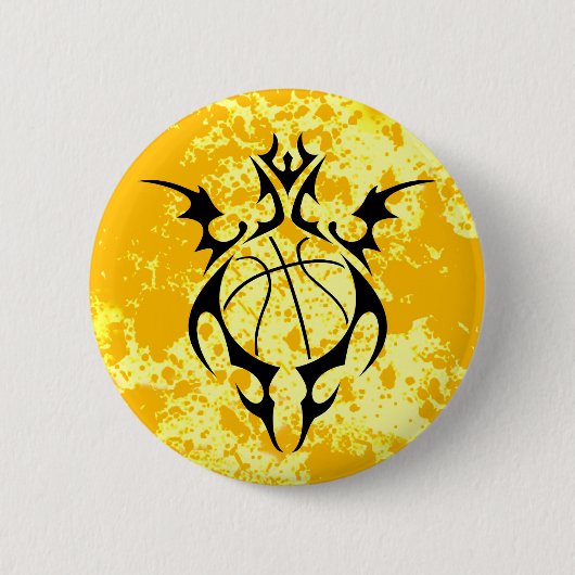 honkbal, stam. ronde button 5,7 cm (Voorkant)