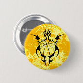 honkbal, stam. ronde button 5,7 cm (Voorkant /achterkant)