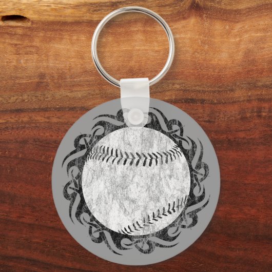 honkbal, stam. sleutelhanger (Voorkant)